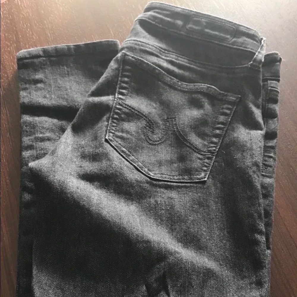 AG Adriano Goldschmied Black legging jeans